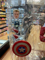 Captain America -Deluxe 12"- (Marvel Legends, Hasbro) **COMPLETE**