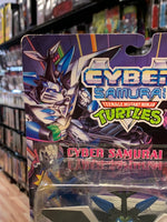 Cyber Samurai Leonardo 0098 (Vintage TMNT Ninja Turtles, Playmates) Sealed