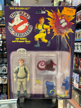 Ray Stantz with Wrapper Ghost (Vintage Real Ghostbuster, Kenner) **SEALED** - Bitz & Buttons