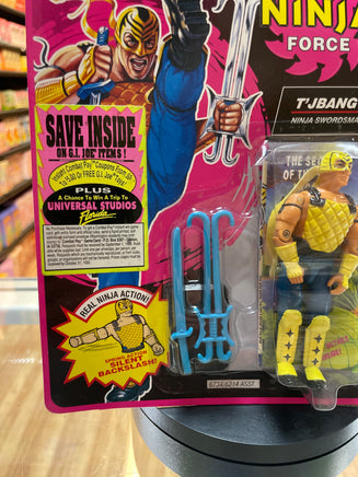 T’JBang Ninja Force (Vintage GI Joe, Hasbro) Sealed - Bitz & Buttons