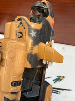 Tomahawk Helicopter with Lift Ticket -no mic- (Vintage GI Joe, Hasbro) COMPLETE