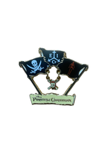 Trilogy Flags Pirates Of The Caribbean Dangle (Walt Disney World, Pin Traders)