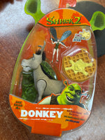 Donkey with Tink (Vintage Shrek 2, Hasbro) **SEALED** - Bitz & Buttons