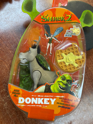 Donkey with Tink (Vintage Shrek 2, Hasbro) **SEALED** - Bitz & Buttons