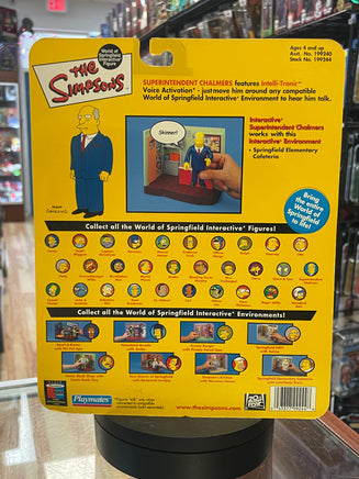 Intendent Chalmers (Vintage Simpsons, Playmates) SEALED - Bitz & Buttons