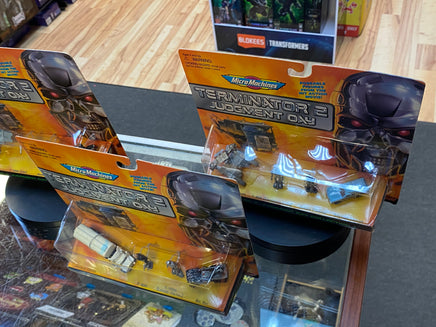 Terminator 2 Judgement Day Collection (Vintage Micro Machines Galoob) SEALED - Bitz & Buttons