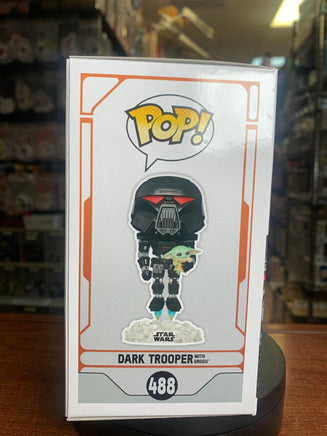Dark Trooper with Grogu #488 (Funko Pop, Star Wars) - Bitz & Buttons