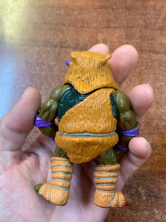 Cave Don with Trippy Tyrannosaurus (Vintage TMNT Ninja Turtles, Playmates) **LOOSE** - Bitz & Buttons