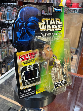 Wicket & Logray Ewoks (Vintage Star Wars, The Power of the Force) SEALED - Bitz & Buttons