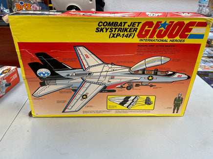 Combat Jet SkyStriker XP-14F with Box (Vintage GI Joe, FunSkool) **COMPLETE** - Bitz & Buttons
