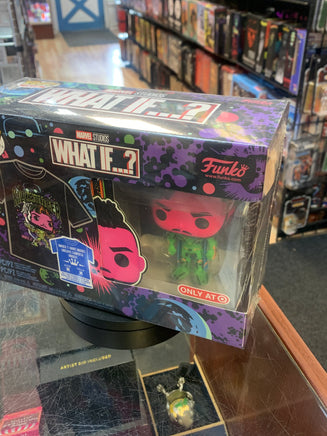 Black Light Killmonger #989 MEDIUM (Funko Pop, Marvel) EXCLUSIVE - Bitz & Buttons