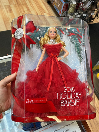 2018 Holiday Barbie 30th Anniversary (Barbie Signature, Mattel) SEALED - Bitz & Buttons