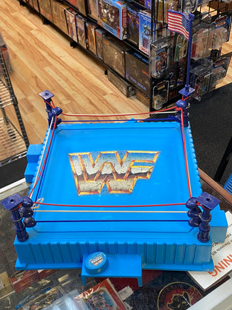 WWF Hasbro Ring with Flag (Vintage WWF WWE, Hasbro) - Bitz & Buttons