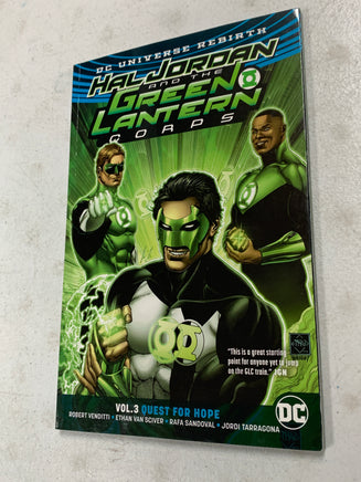 Hal Jordan Green Lantern Corps Volume 3 Quest for Hope (DC Comics Trade TPB, Green Lantern) - Bitz & Buttons