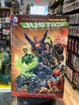 New 52 Justice League: Forever Heroes -Hardcover- (DC, Comics)