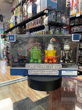 R2-BOO, R3-BOO17, R4-BOO18, & R5-BOO19 (Star Wars Vintage Collection, Droid Factory) SEALED