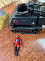 Cobra HISS Tank With Driver (Vintage GI Joe Hasbro) **COMPLETE** - Bitz & Buttons