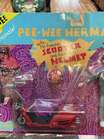 Pee Wee Herman with Scooter (Vintage Pee-Wee’s Playhouse, Matchbox)