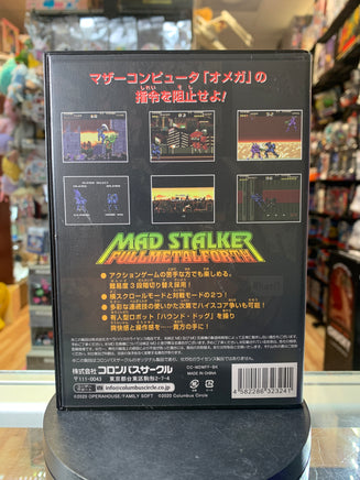 Mad Stalker: Full Metal Forth (Sega Genesis Mega Drive, Vintage Video Games) COMPLETE - Bitz & Buttons