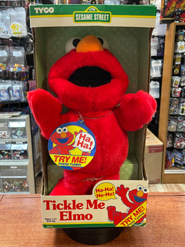 Tickle Me Elmo (Vintage Sesame Street, Tyco) **NEW** - Bitz & Buttons