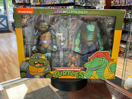 Slash & Leatherhead (TMNT Ninja Turtles, NECA) **SEALED**