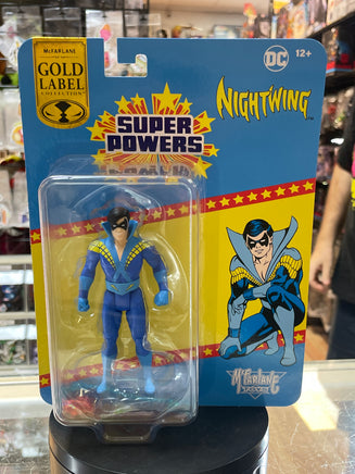Nightwing Gold Label (Super Powers, McFarlane) **SEALED** - Bitz & Buttons