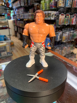 Brutus The Barber Beefcake with Red Sheers 5365 (Vintage WWF WWE, Hasbro) COMPLETE