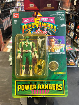 Auto Morphin Green Ranger Tommy 1063 (Vintage MMPR Power Rangers, Bandai)SEALED