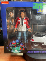 Keno with Scooter (NECA, TMNT Ninja Turtles) SEALED - Bitz & Buttons