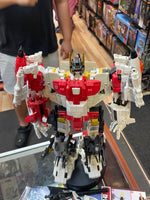 Superion with PC-03 Upgrade Kit (Takara Transformers, Unite Warriors) COMPLETE - Bitz & Buttons