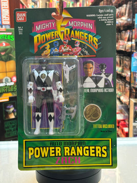 Morphin Zack Black Ranger 4188 (Vintage Power Rangers, Bandai)