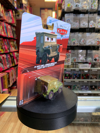 Pit Crew Sarge (Pixar Cars, Mattel Diecast) - Bitz & Buttons