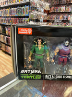 Ra’s Al Ghul & Shredder 2 Pack (Batman Vs Teenage Ninja Turtles, DC Collectibles) NEW/OPEN