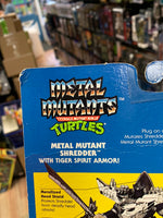 Metal Mutant Shredder 0110  (Vintage TMNT Ninja Turtles, Playmates) Sealed