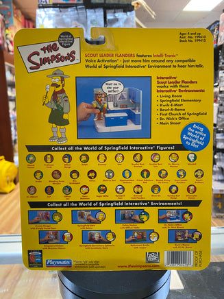 Scout Leader Ned Flanders Series 10 (Vintage Simpsons, Playmates) SEALED - Bitz & Buttons
