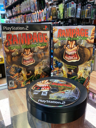 Rampage Total Destruction (Sony Playstation PS2, Video Game) **COMPLETE** - Bitz & Buttons