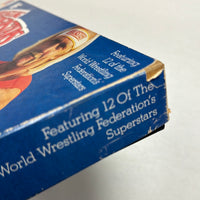 Wrestling Superstars Board Game (Vintage WWF, Milton Bradley) Complete