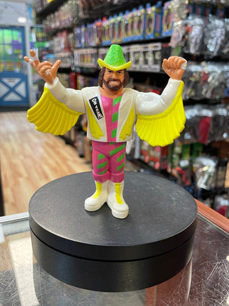 Macho Man Commentary 9186 (Vintage WWF WWE, Hasbro) **COMPLETE** - Bitz & Buttons