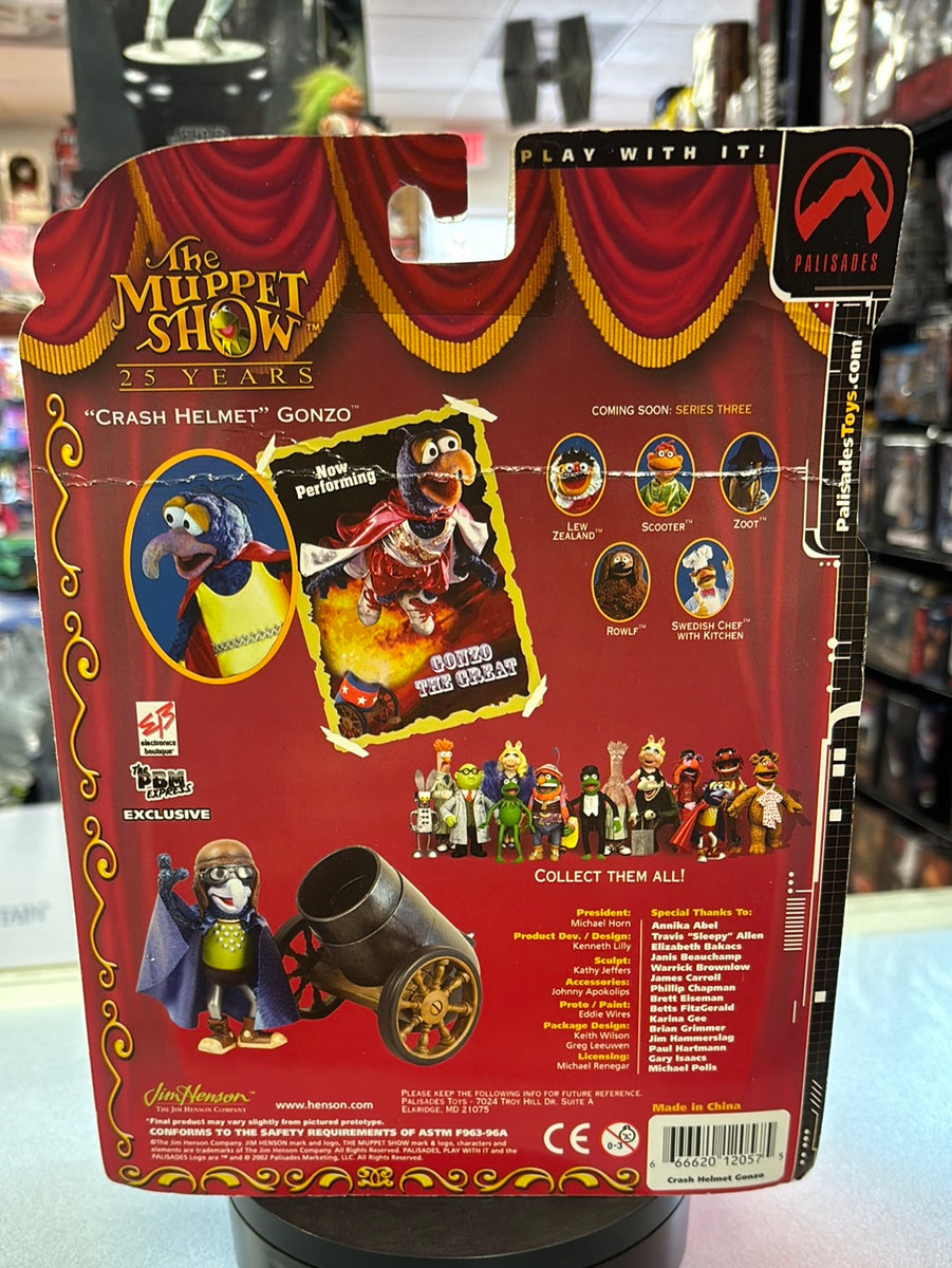 “Crash Helmet” Gonzo (Vintage Muppets Show 25 Years, Palisades) SEALED ...