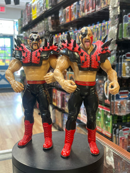 Legion of Doom  Hawk & Animal (Vintage WWF WWE, Jakks Pacific) - Bitz & Buttons