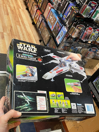 Electronic X- Wing Fighter (Vintage Star Wars POTF, Kenner) OPEN BOX - Bitz & Buttons