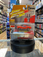 Ford Mustang Poppy Red 1965 (Johnny Lightning, Storage Tin) SEALED - Bitz & Buttons