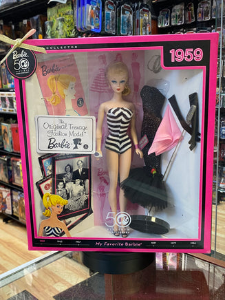Barbie 50th Anniversary 1959 #N4974 (Barbie, Mattel) **Sealed** - Bitz & Buttons
