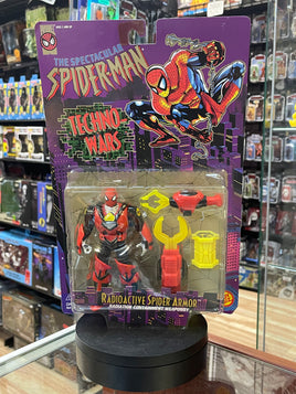 Radioactive Spider Armor (Vintage Marvel Superman, Toybiz) SEALED - Bitz & Buttons