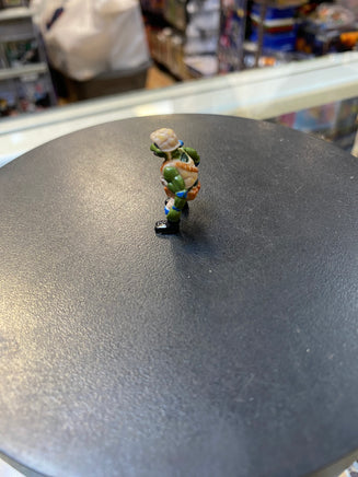 Mini Lieutenant Leo (Vintage TMNT Ninja Turtles, Playmates) LOOSE - Bitz & Buttons