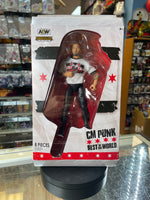 Best in the World CM Punk Unrivaled (AEW Unmatched Collection, Jazwares) **SEALED** - Bitz & Buttons