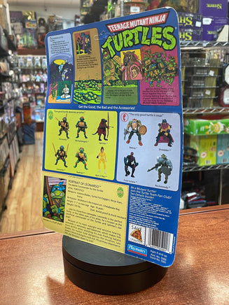 Hard Head Leonardo -10 Back-  (Vintage TMNT Ninja Turtles, Playmates) **SEALED** - Bitz & Buttons