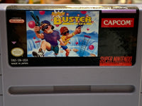 Super Buster Brothers (Nintendo SNES, Video Game) Tested Working