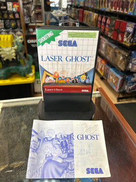 Laser Ghost 0820 (SEGA Master System SMS, Video Games) **COMPLETE**