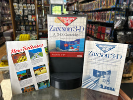 Zaxxon 3D 0849 (SEGA Master System SMS, Video Games) **COMPLETE**